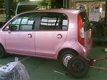 車検の後のﾀｲﾔ交換