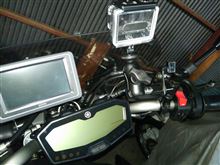 GOPRO 取付イメージ (MT-07)