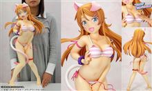 【俺妹】『高坂桐乃 ネコミミ水着ver.』やわらかバスト版1/2.5スケール（全高70cm）フィギュア登場！ビキニ姿でネコミミ＆しっぽ装備！君はこのボリュームに耐えられるか！【予約開始】
