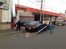 ☆　クルーズ Ｒ３５デモカー ゼロヨン出撃準備チュー！　☆