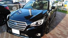新型レガシィをおニューの携帯で撮ってみた