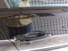 運転席側をポリシング