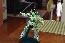 フォトギャラリーにアップ♪【RX-0 UNICORN GUNDAM セブンイレブンカラー 制作 No.1～5】