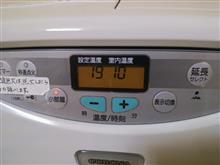 昨日は寒かった