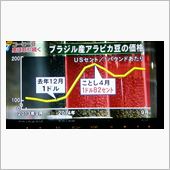 珈琲値上げするのかな