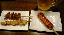 焼き鳥とおねえさん（笑）