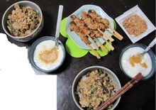 卵と野菜丼