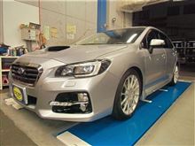 レヴォーグ、オーリンズ車高調、ガナドール･チタンマフラー装着