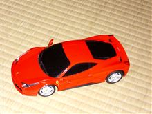 458イタリア　　　の　　ラジコン!!     本物には乗れないいんで、、せめて、、