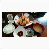 フライ定食♪(ﾟ▽^*)ﾉ⌒☆