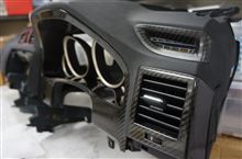 トヨタマークX130系用ドライカーボン製ベンチレーターカバー完成しました