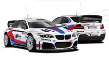 BMW M WRC Rally Car