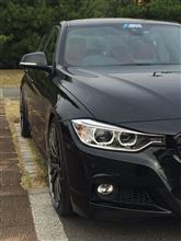BBS RZ-D 20インチ BMW F30 AH3 への収まり具合