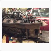 964C4エンジン分解開始