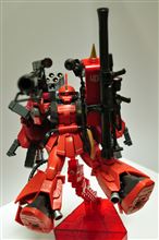 フォトギャラリーにアップ♪【MS-06R-2 ZAKUⅡ　「ジョニー･ライデン専用ザク」 製作 No.4～7】