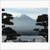河口湖畔のホテル