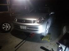 タイヤ交換!!