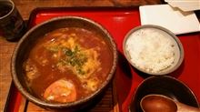 鳥取菖蒲庵で石焼カレーうどんを！！　（；&#180;д｀）ゞあちぃ～