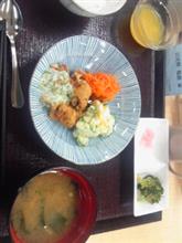 お昼から唐揚げ