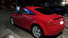夜の給油と洗車！