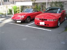 アルファロメオ デユエット ちょっと散歩ドライブ アルファロメオ デユエット ちょっと散歩ドライブ