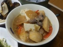 今夜は、豚汁♪