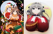 【甘城ブリリアントパーク】『千斗いすず』おっぱいマウスパッド登場！やっぱり乳デケぇ！新規クリスマス版権絵でも相変わらずのデカ乳最高でございまする(&#180;・ω・｀)