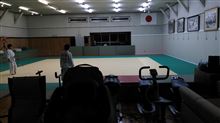 道場が寒いよ～！