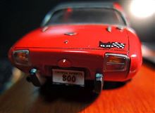 1/32　’65TOYOTA　SPORTS 800　＾＾）ｖ　仕上吹きして自己流【完成終了】 