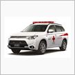 ミツビシ アウトランダー PHEV 献血輸送車 !? ・・・・