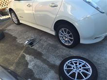 スタッドレスに交換 スタッドレスに交換