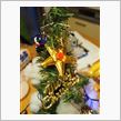 クリスマスツリー飾り付け