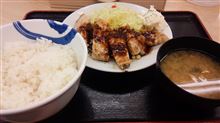 松屋の豚テキ定食