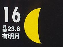 月暦 １２月１６日(火)