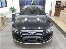アウディ S8(D4)セダン、採寸&装着確認(完成) アウディ S8(D4)セダン、採寸&装着確認(完成)