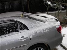雪だ～　愛車の雪下ろし