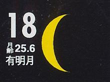 月暦　１２月１８日（木）