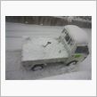 今シーズン初？雪下ろし