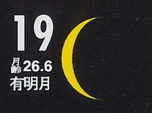 月暦　１２月１９日（金) 