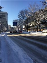 雪のあとは、ツルッ、ツる