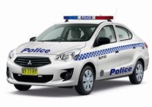 Mitsubishi Mirage sedan Australia Police Car !? ・・・・