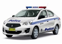 Mitsubishi Mirage sedan Australia Police Car !? ・・・・ 