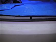 バンパーカード　用　カッティングシート2重貼り