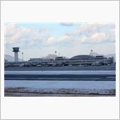 雪の高松空港