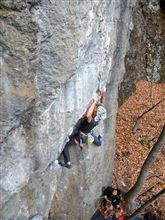 甲府幕岩　ア・ラ・ポテト　5.13a