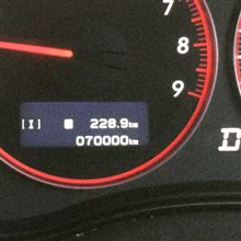 納車から1年が経過しました&70000km到達 納車から1年が経過しました&70000km到達
