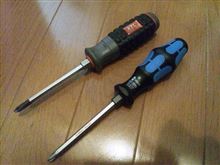 工具選び　プラスドライバーの巻