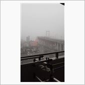 大晦日の冷たい雨。