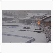 大雪降りやまず…(;&#180;Д｀)