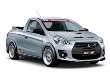 Mitsubishi Attrage Pickup Turbo Ralliart Concept !? ・・・・